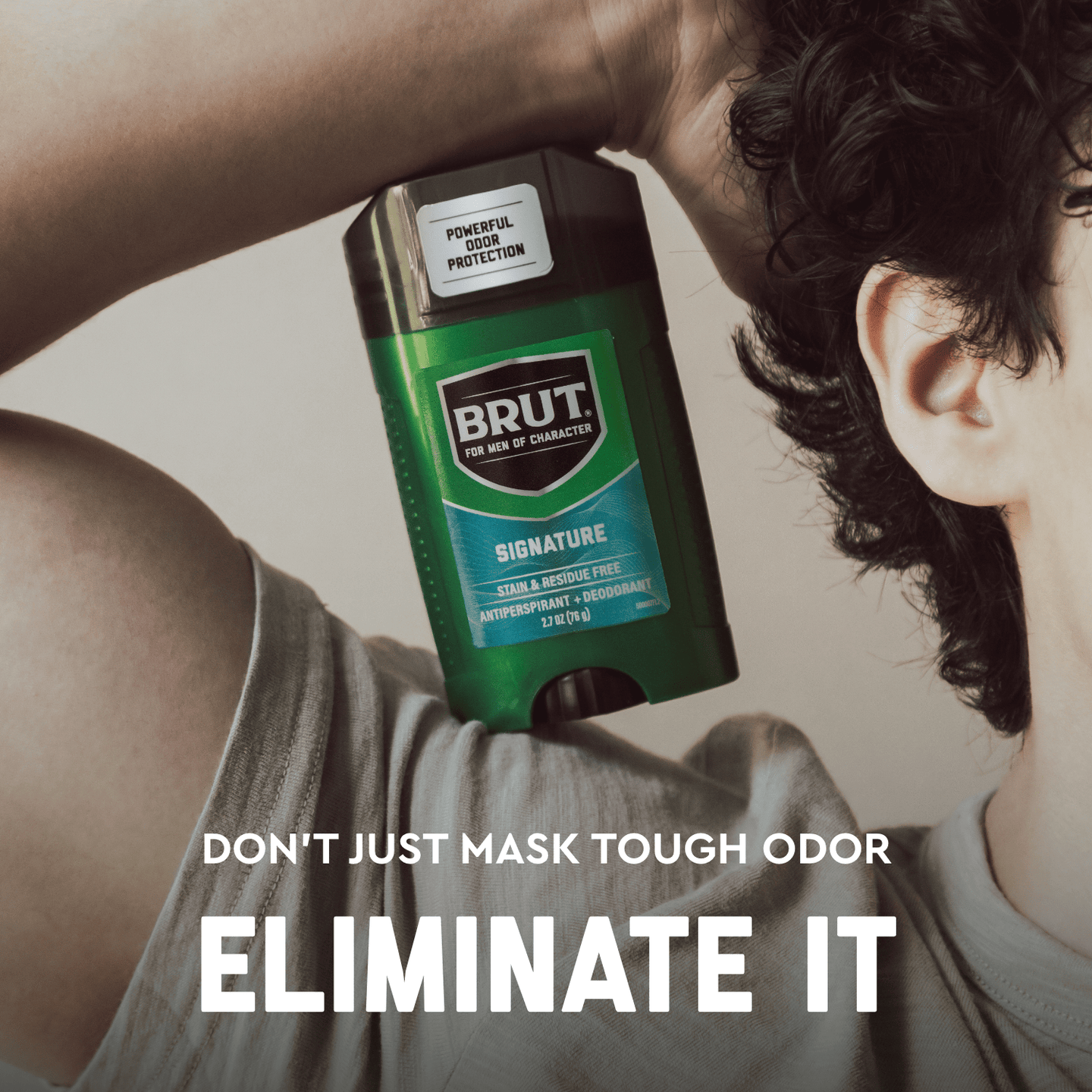 Antiperspirant + Deodorant– Brut